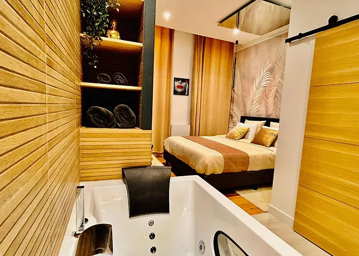 Suite Cosy Jacuzzi Troyes - Secrets D\'Ana